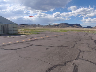 The Del Norte Airport.